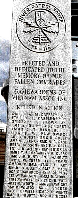 Gamewardens of Vietnam Memorial Obelisk