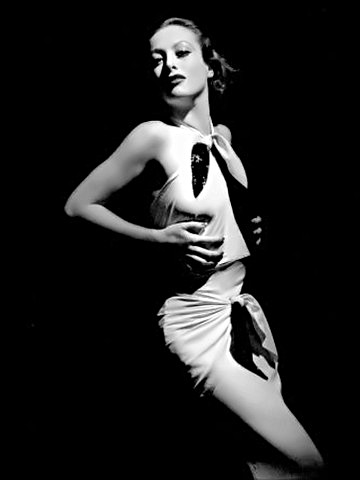 Actress and Model Greta Garbo