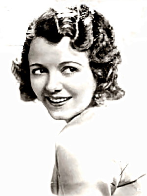 Actress Janet Gaynor