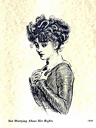 A Typical Gibson Girl