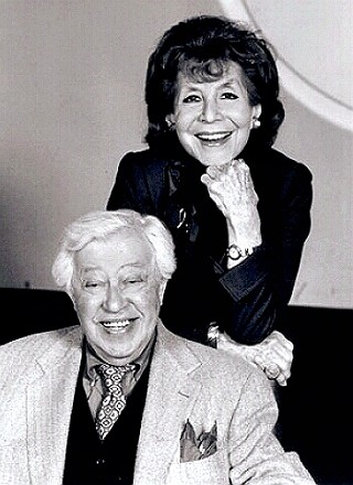 Adolph Green with Betty Comden