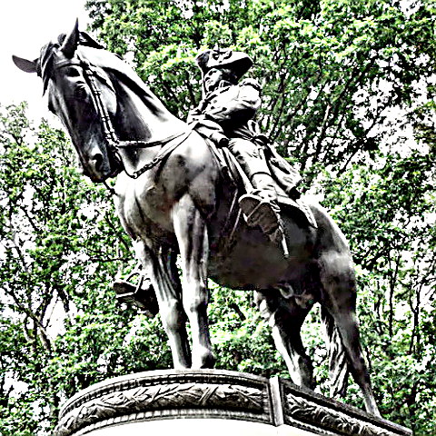 General Nathanael Greene's statue