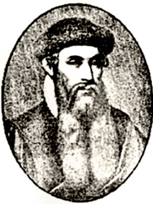 Johann Gutenberg - inventor printing press