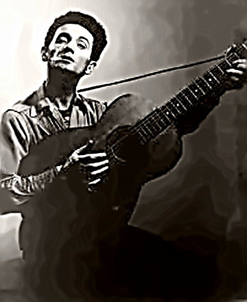 Singer and Songwriter Woody Guthrie