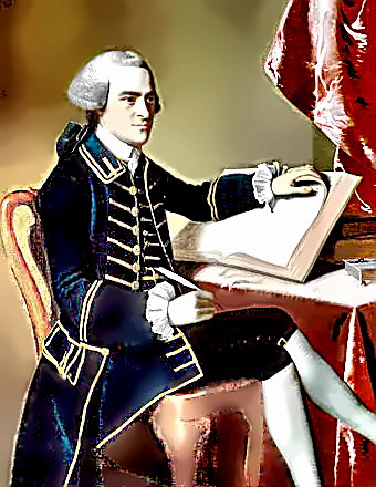 President of Continental Congress John Hancock