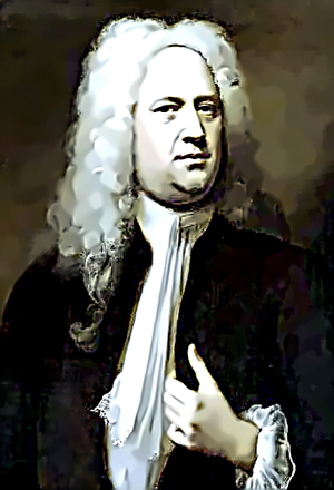 Composer George Frederick Handel