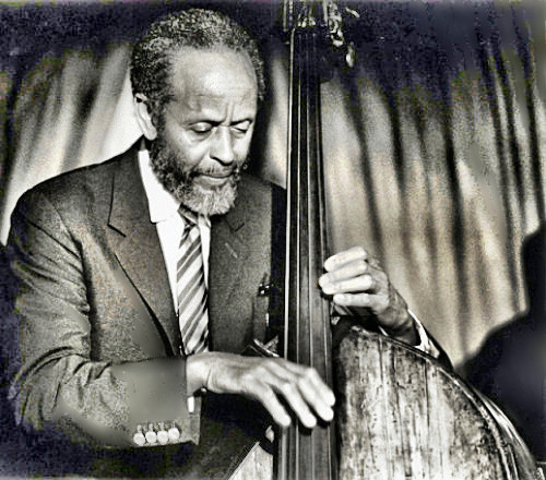 Bassist Percy Heath by Laird