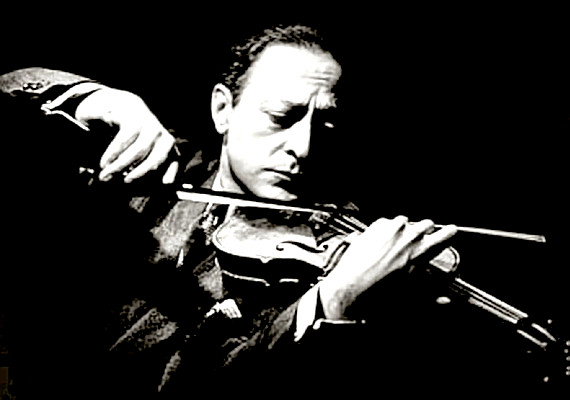 Violinist Jascha Heifetz
