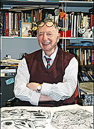 Cartoonist Herbert Block