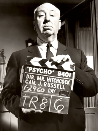 Director Alfred Hitchcock
