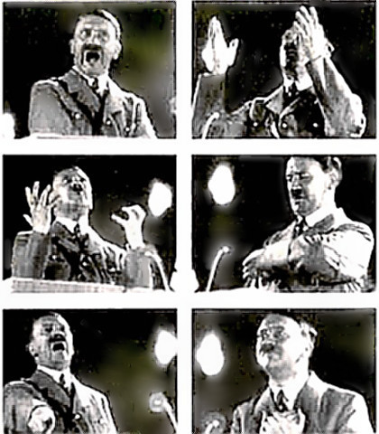Adolf Hitler - montage
