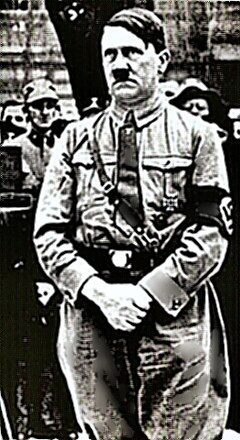Adolf Hitler in uniform