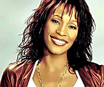Actress Whitney Houston
