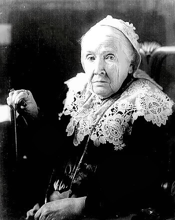 Poet Julia Ward Howe in old age