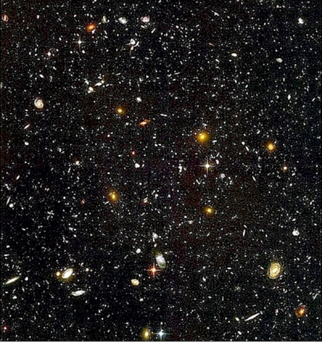 Hubble Image of Deep Space
