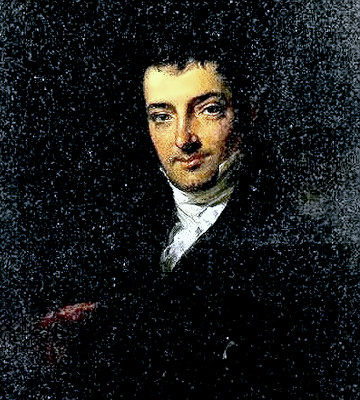 Writer Washington Irving's portrait