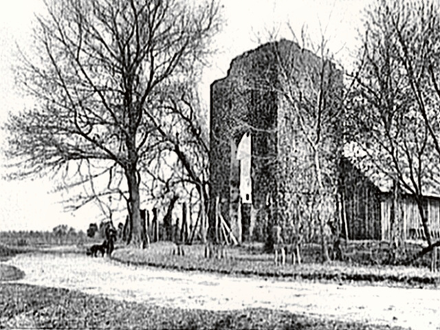 Jamestown Church - found during site dig