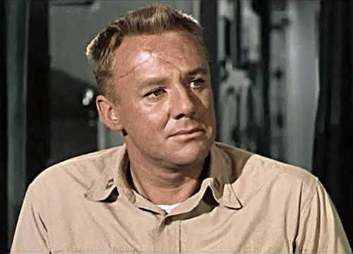 Actor Van Johnson in Caine Mutiny
