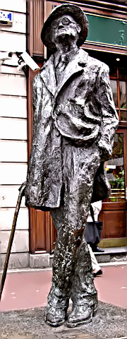 James Joyce statue
