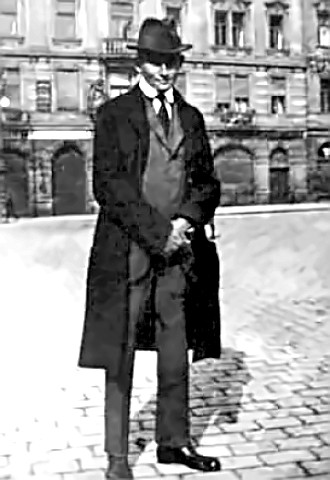 Writer Franz Kafka
