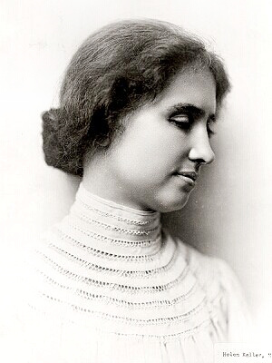 Author Helen Keller