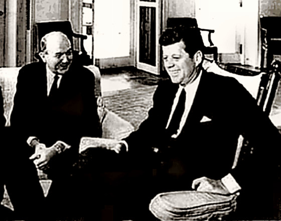 President Kennedy and Secretary Rusk