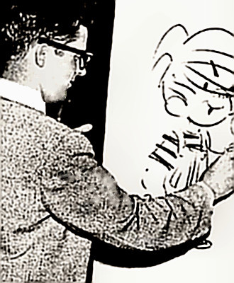 Cartoonist Hank Ketcham