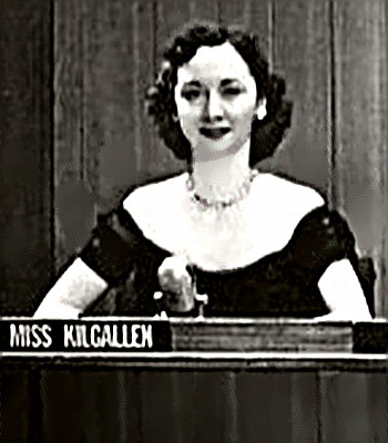 Panelist Dorothy Kilgallen