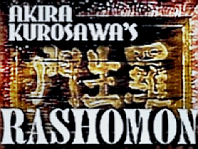 Director Akira Kurosawa's classic Rashomon