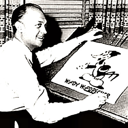 Cartoonist Walter Lanz