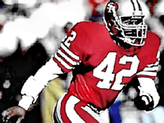 Hall of Fame 49er Safety Ronnie Lott