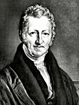 Demographer Thomas Robert Malthus
