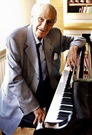 Composer Gian Carlo Menotti