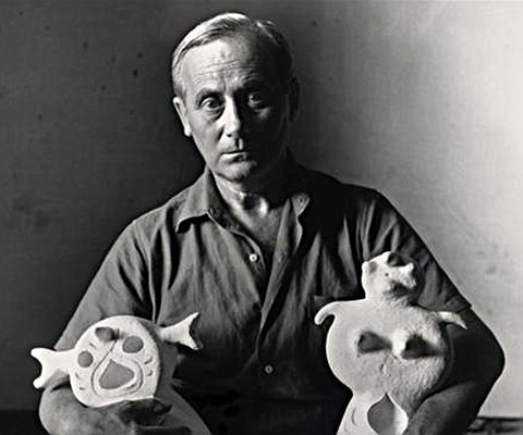 Sculptor Joan Miro