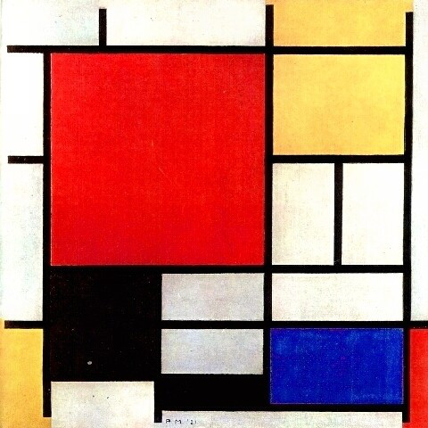 Piet Mondrian - Rectangles