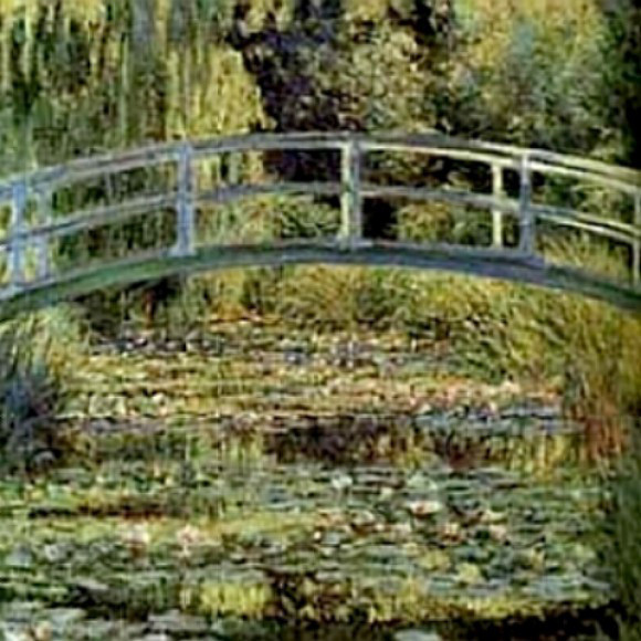 Monet's Waterlilies painting