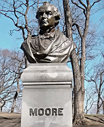 Statue of Poet Thomas Moore