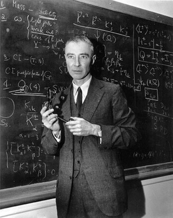 Physicist J. Robert Oppenheimer