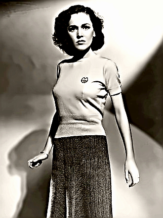 Actress Maureen O'Sullivan