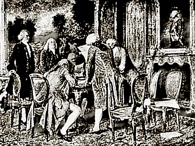 Signing of Treaty of Amity and Commerce and Treaty of Alliance with France