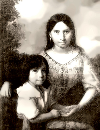 Pocahontas and son