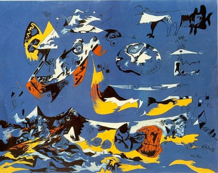Artist Jackson Pollock's Moby Dick