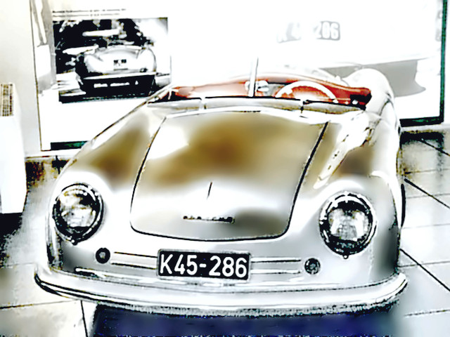 Designer Ferdinand Porsche's Model 356 no. 1