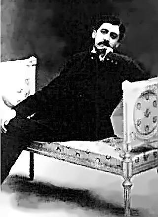 Writer Marcel Proust in 1896