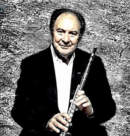 Flautist Jean-Pierre Rampal