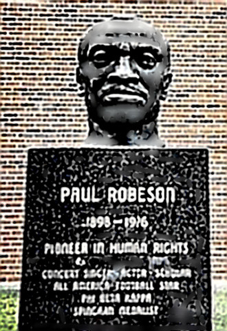 Paul Robeson - statue