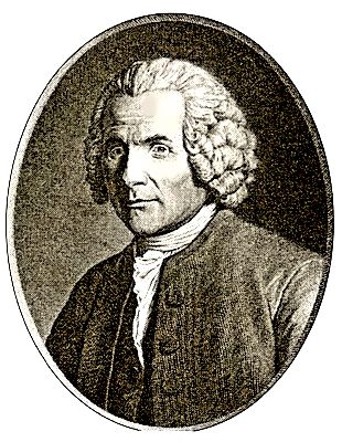 Philosopher Jean-Jacques Rousseau