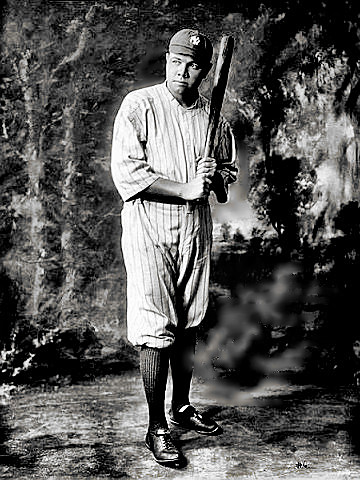 Baseball Great Babe Ruth