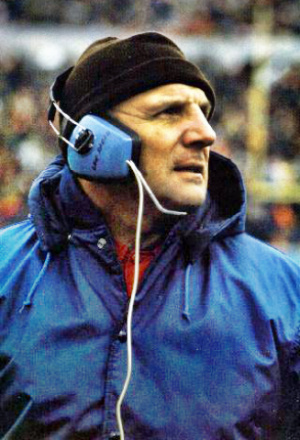 Football Coach Lou Saban
