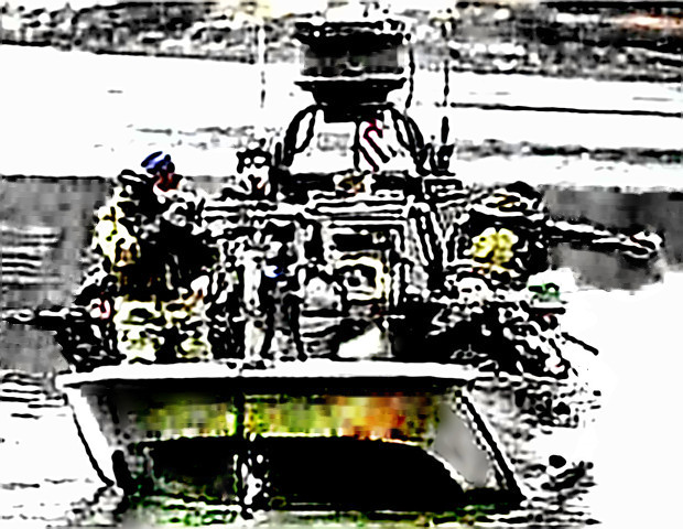 Navy SEAL Team in boat